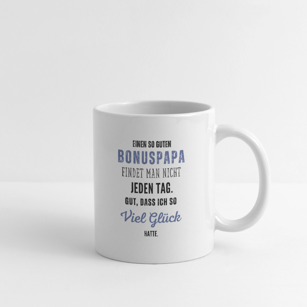 Tasse "Einen so guten Bonuspapa" - Weiß