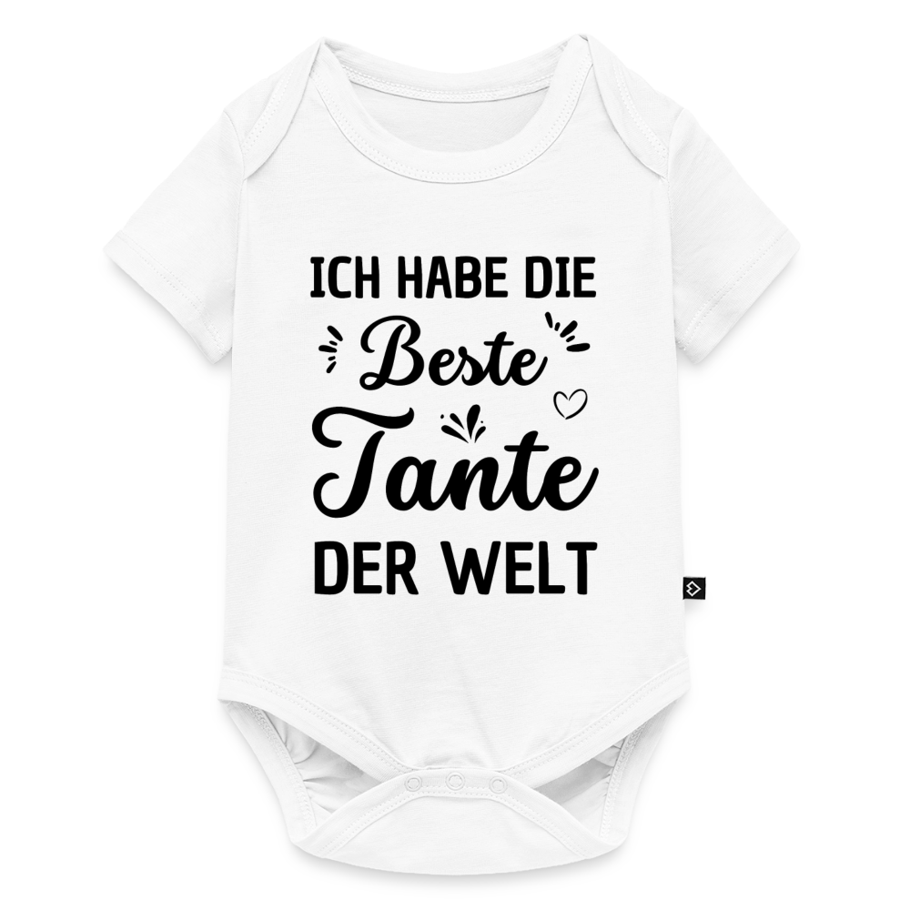 Baby Body "Ich habe die beste Tante der Welt - Weiß