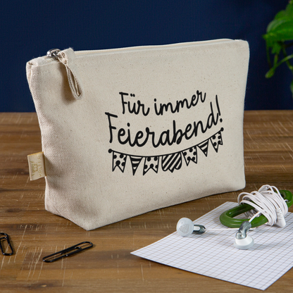 Täschchen "Für immer Feierabend" - Natur