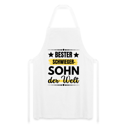 Kochschürze "Bester Schwiegersohn der Welt" - Weiß