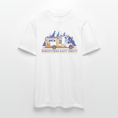 Männer T-Shirt "Rentner mit Zeit" - Weiß