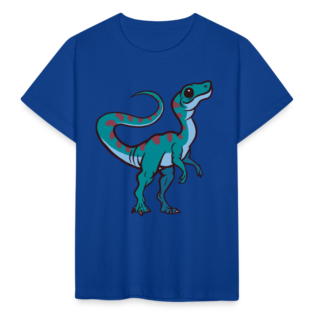 Kinder T-Shirt "Compsognathus" - Royalblau