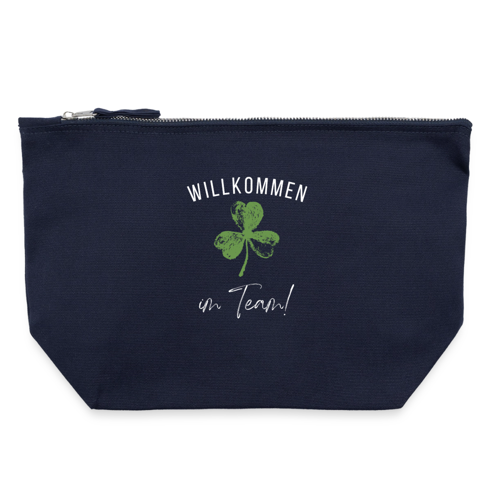 Reißverschluss-Täschchen (22 x 23 cm) - Navy