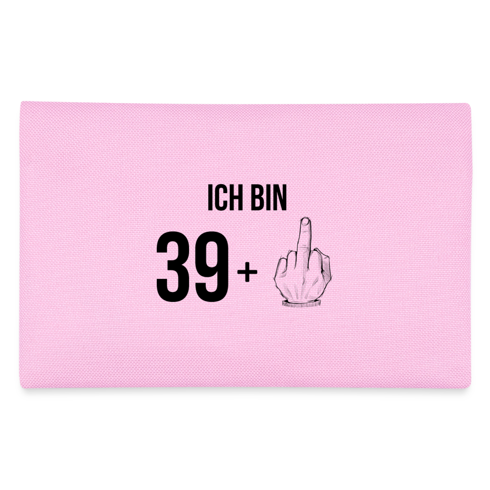 Geldbörse "Ich bin 39 plus Mittelfinger" - Rosa