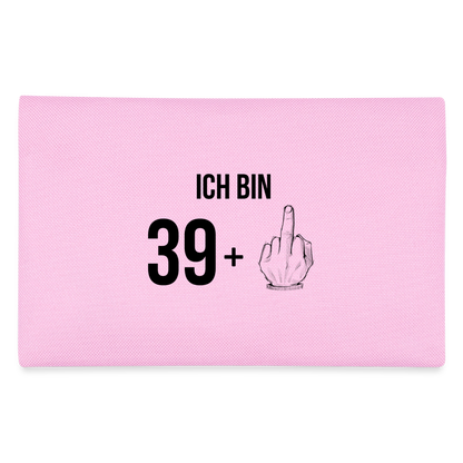 Geldbörse "Ich bin 39 plus Mittelfinger" - Rosa