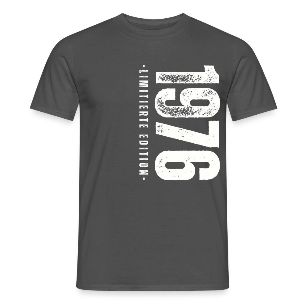Männer T-Shirt "1976 - Limitierte Edition" - Anthrazit