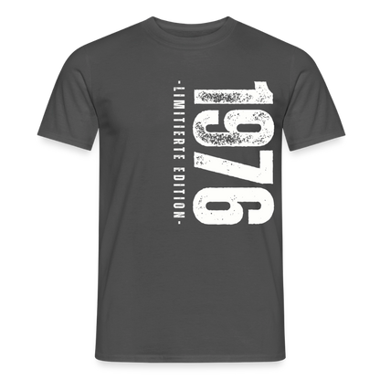 Männer T-Shirt "1976 - Limitierte Edition" - Anthrazit