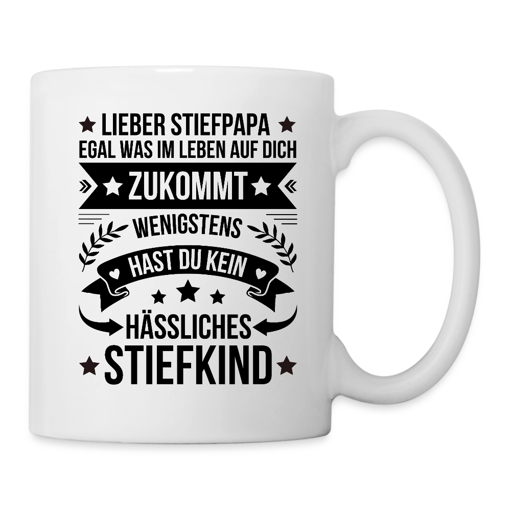 Tasse "Lieber Stiefpapa" - Weiß