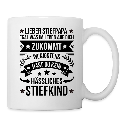 Tasse "Lieber Stiefpapa" - Weiß