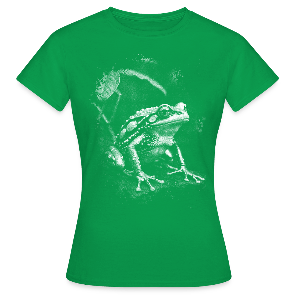 Frauen T-Shirt "Frosch Natur" - Kelly Green
