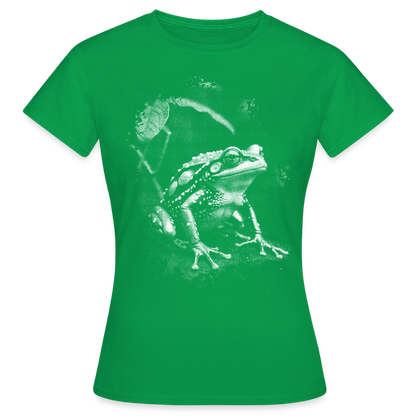 Frauen T-Shirt "Frosch Natur" - Kelly Green