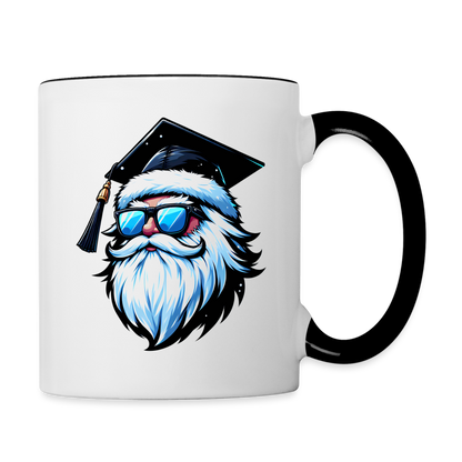 Tasse "Weihnachtsabsolvent" - Weiß/Schwarz