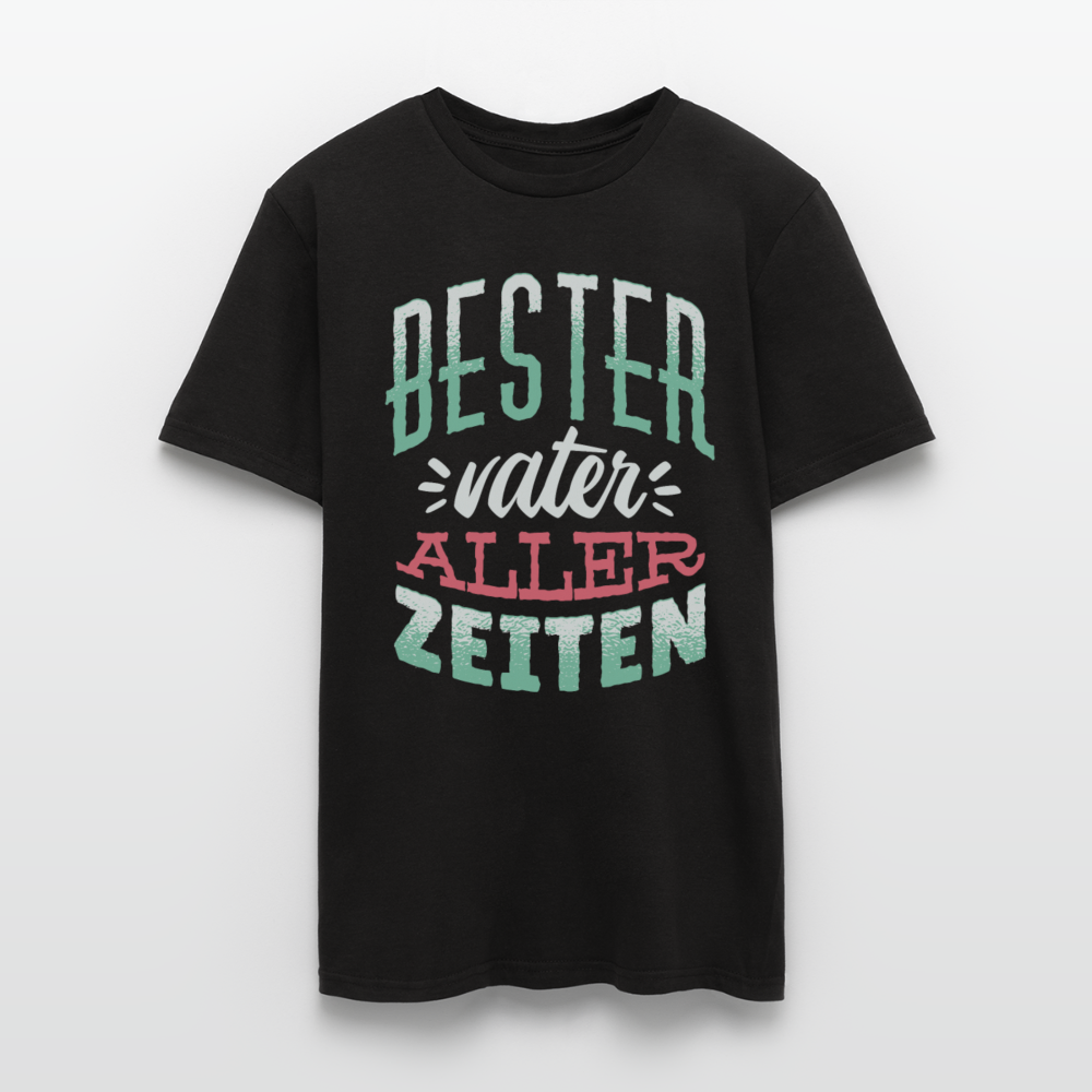 Männer T-Shirt "Bester Vater aller Zeiten" - Schwarz