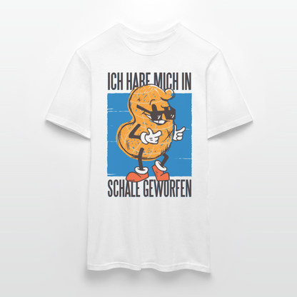 Männer T-Shirt "Ich habe mich in Schale geworfen" - Weiß