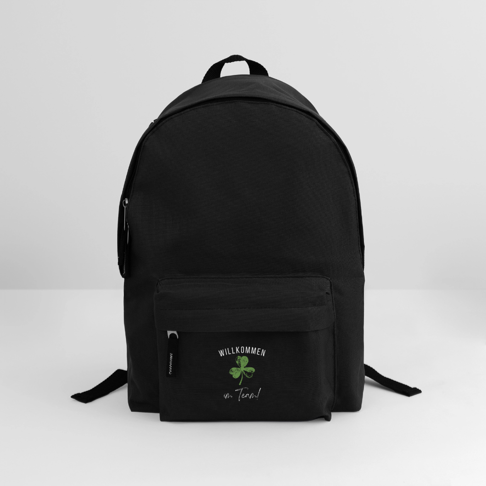 Rucksack "Willkommen im Team" - Schwarz