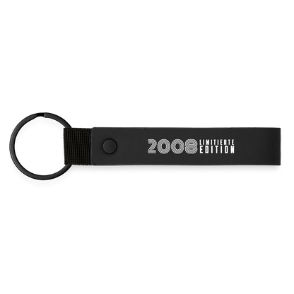 Schlüsselanhänger "2008 - Limitierte Edition" - Schwarz