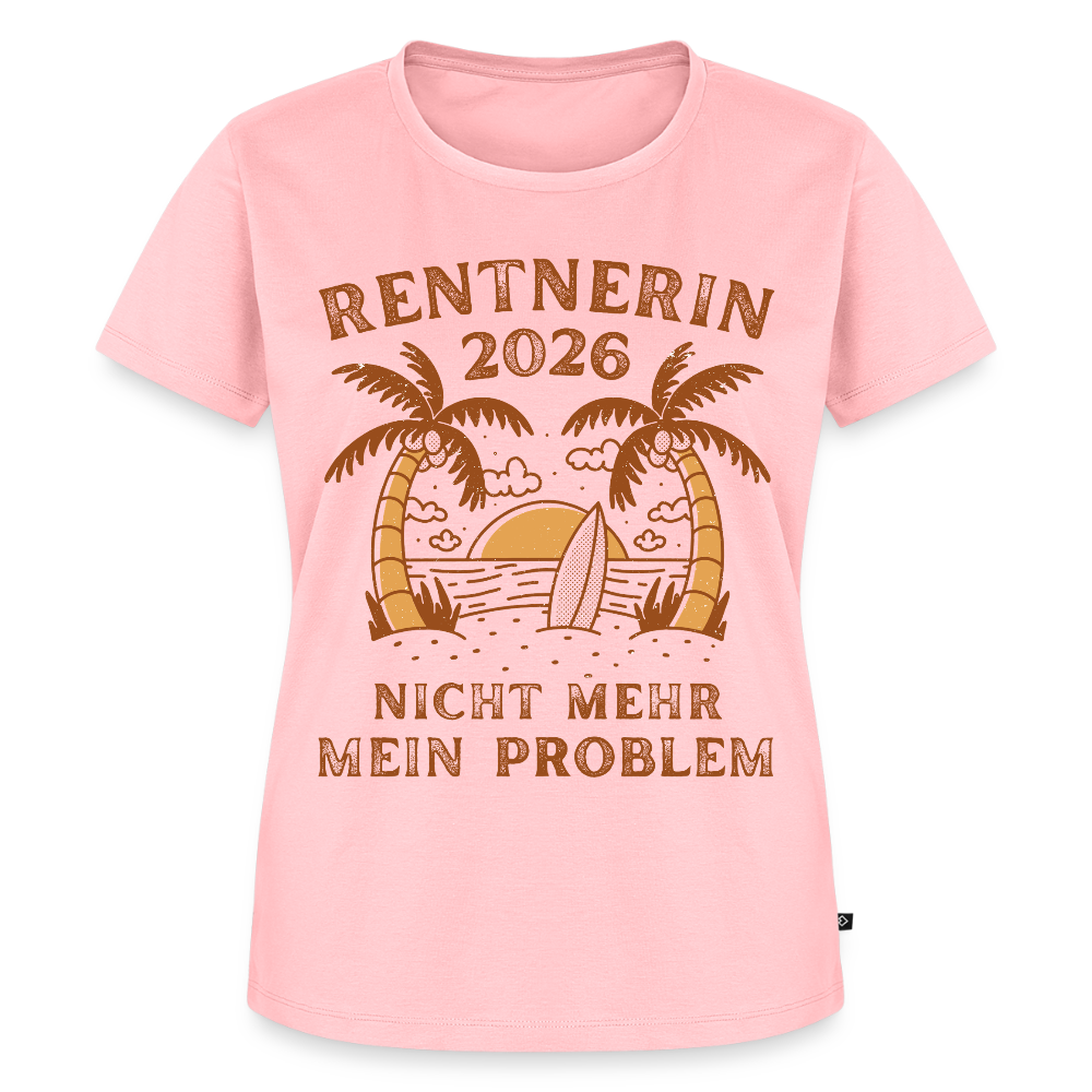 Frauen Premium T-Shirt "Rentnerin 2026 - Nicht mehr mein Problem" - Rosa