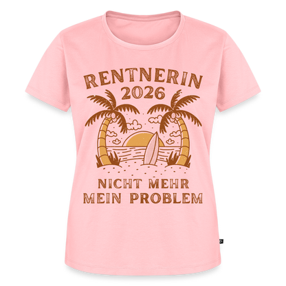 Frauen Premium T-Shirt "Rentnerin 2026 - Nicht mehr mein Problem" - Rosa