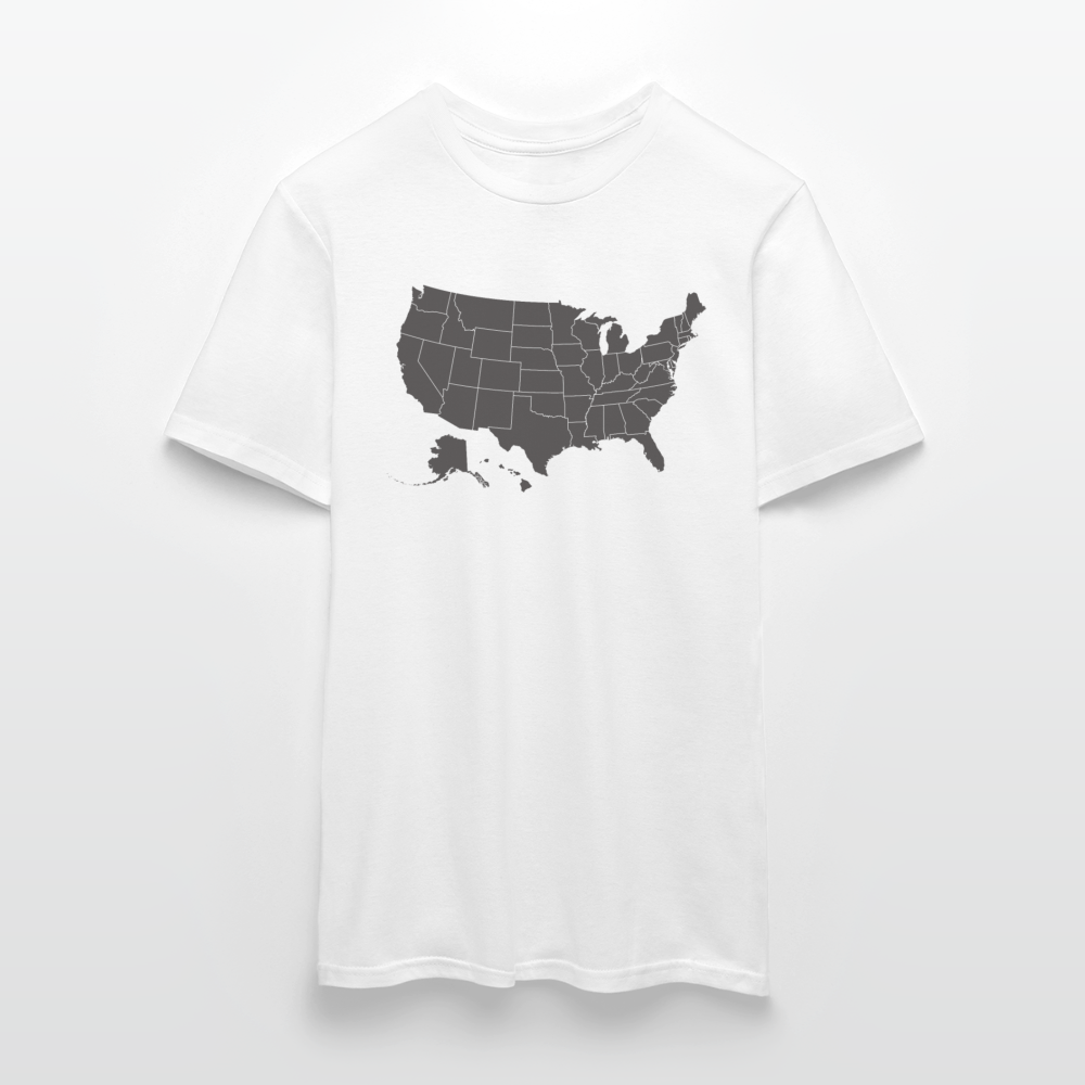 Männer T-Shirt "USA Einzelne Staaten" - Weiß