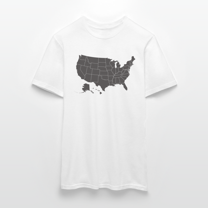 Männer T-Shirt "USA Einzelne Staaten" - Weiß
