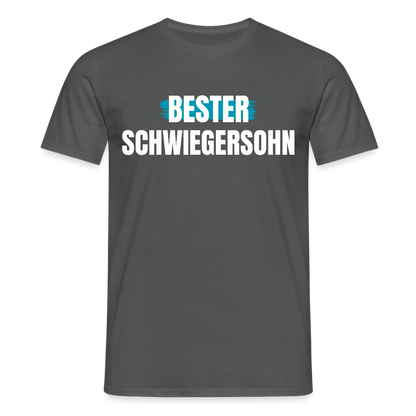 Männer T-Shirt "Bester Schwiegersohn" - Anthrazit