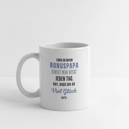 Tasse "Einen so guten Bonuspapa" - Weiß