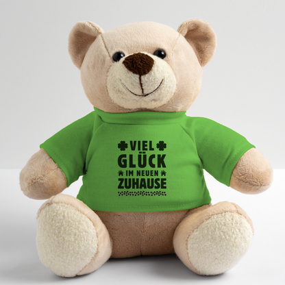 Teddy "Viel Glück im neuen Zuhause" - Hellgrün
