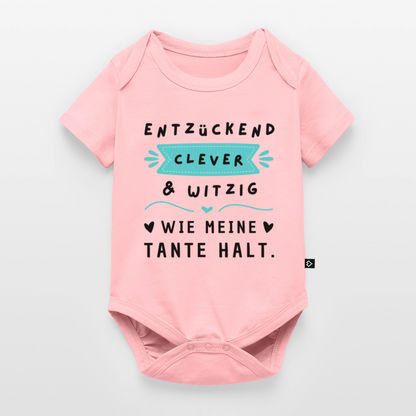 Baby Body "Entzückend, clever und witzig. Wie meine Tante halt" - Rosa