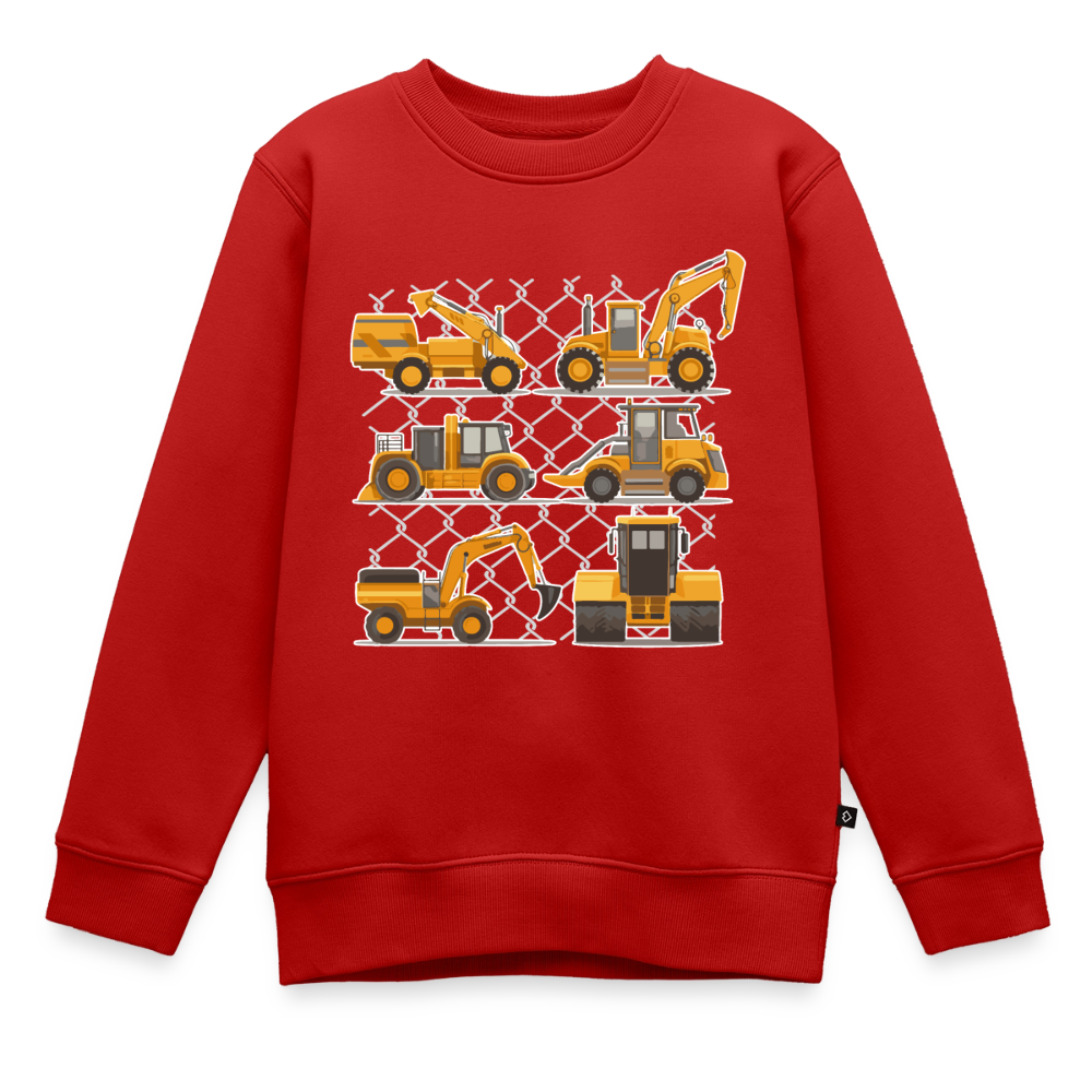 Kinder Pullover "6 Bagger" - Rot