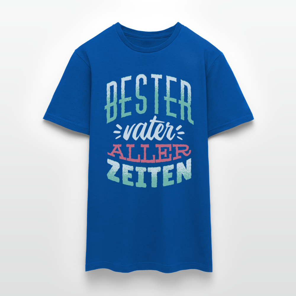 Männer T-Shirt "Bester Vater aller Zeiten" - Royalblau