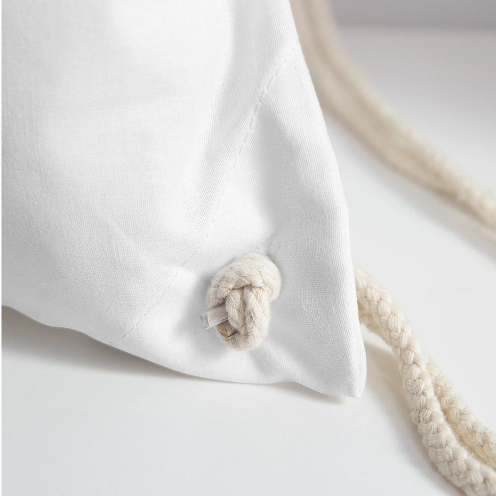 Turnbeutel "Diese Tasche gehört der allerbesten Schwester der Welt" - Weiß