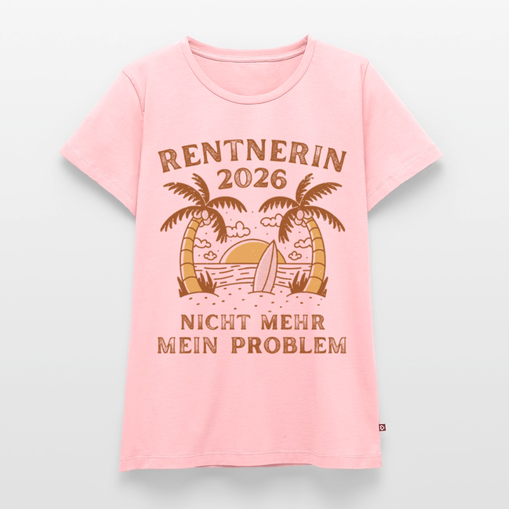Frauen Premium T-Shirt "Rentnerin 2026 - Nicht mehr mein Problem" - Rosa