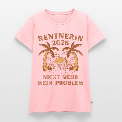 Frauen Premium T-Shirt "Rentnerin 2026 - Nicht mehr mein Problem" - Rosa