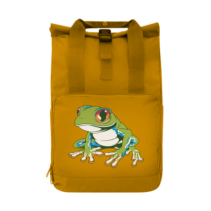 Rucksack "Frosch mit roten Augen"