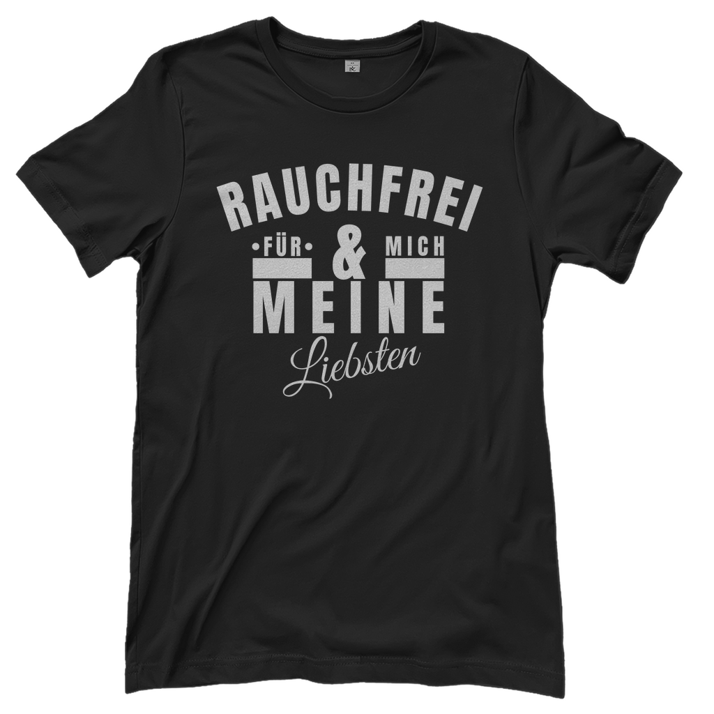 Damen T-Shirt "Rauchfrei für mich und meine Liebsten"