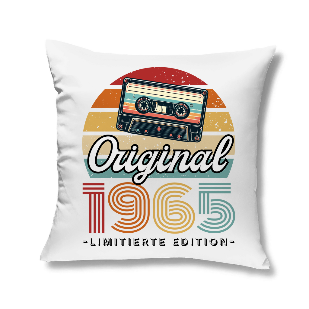 Sofakissen "Original 1965" (Kassetten Retro Stil)