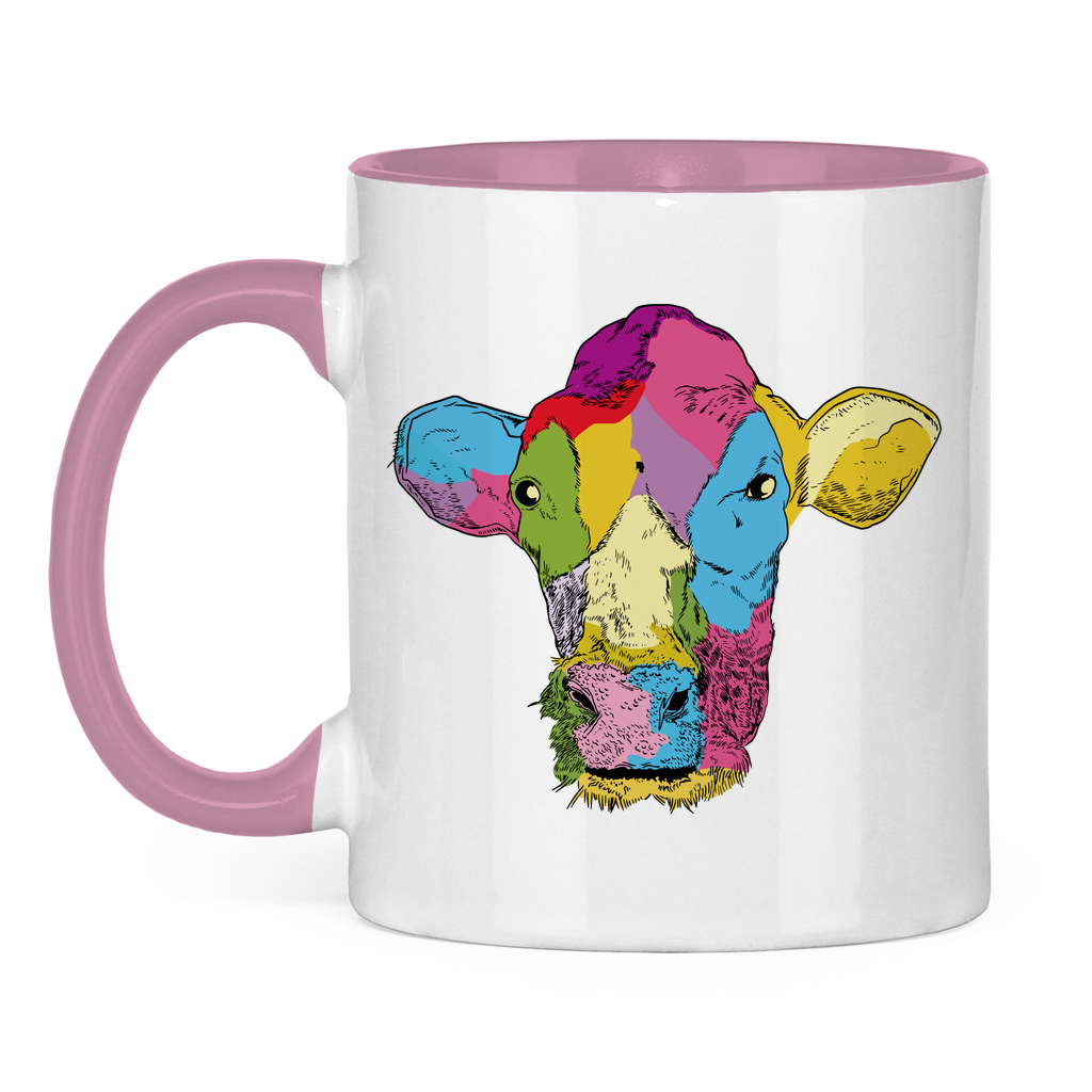 Tasse "Kuh aus vielen Farben"