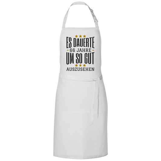 Grillschürze "Es dauerte 66 Jahre um so gut auszusehen"