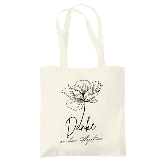 Tragetasche "Danke an das Pflegeteam" natural