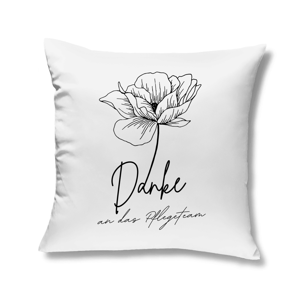 Sofakissen "Danke an das Pflegeteam"