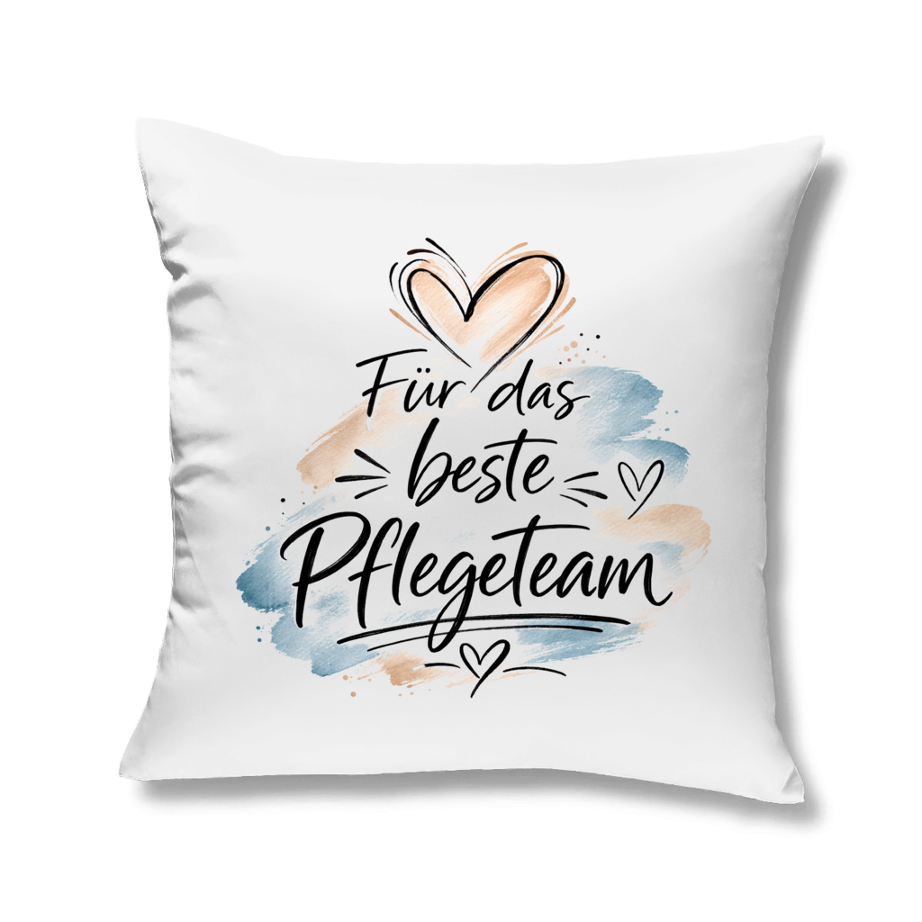 Sofakissen "Für das beste Pflegeteam"