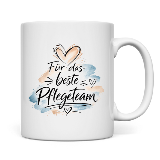 Tasse für das beste Pflegeteam