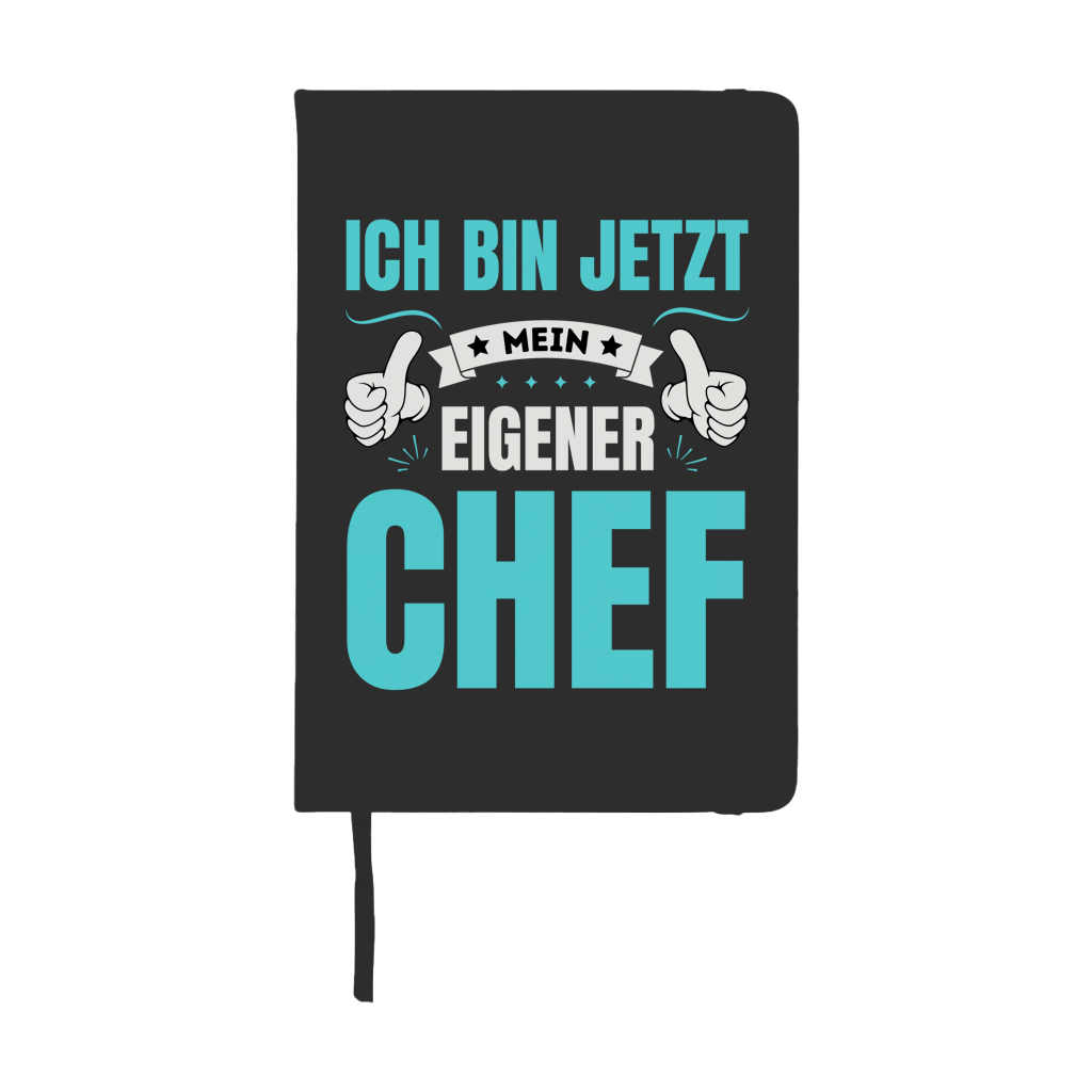 Notizbuch "Ich bin jetzt mein eigener Chef"
