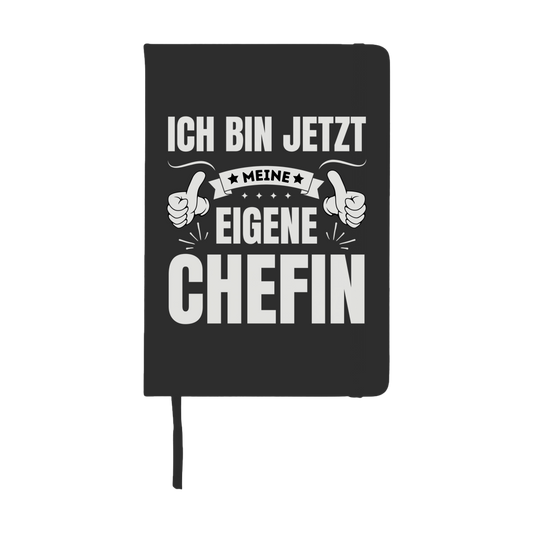 Notizbuch "Ich bin jetzt meine eigene Chefin"
