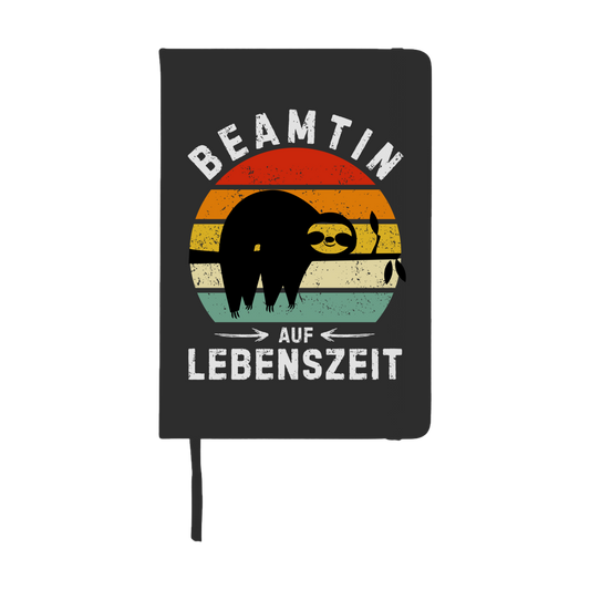 Notizbuch "Beamtin auf Lebenszeit"