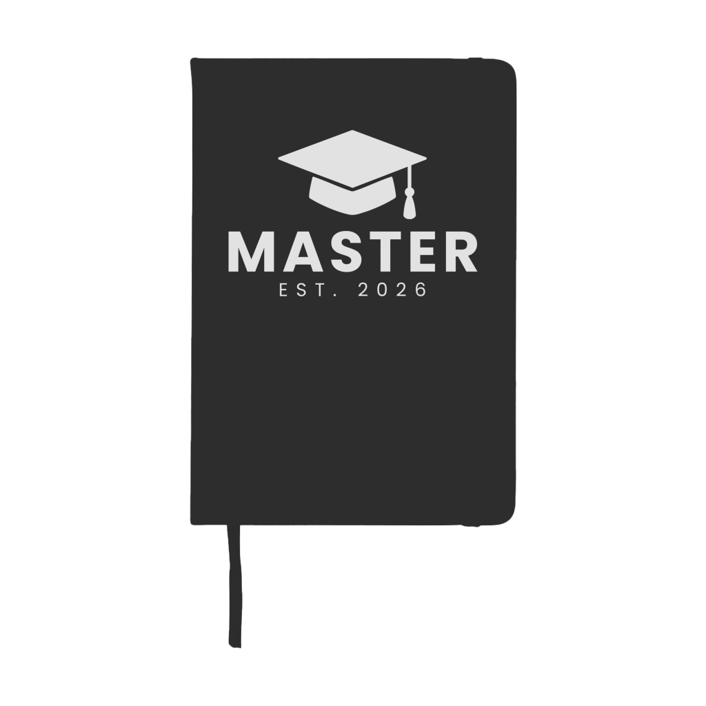 Notizbuch "Master 2026"