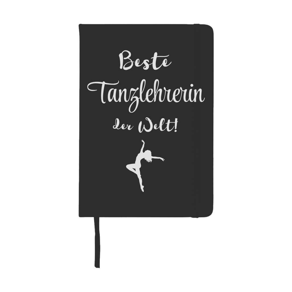 Notizbuch "Beste Tanzlehrerin der Welt!"