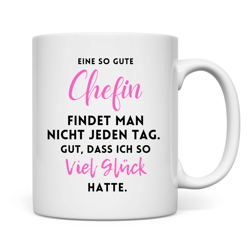 Tasse "Eine so gute Chefin"