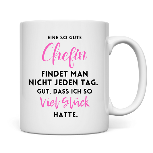 Tasse "Eine so gute Chefin"