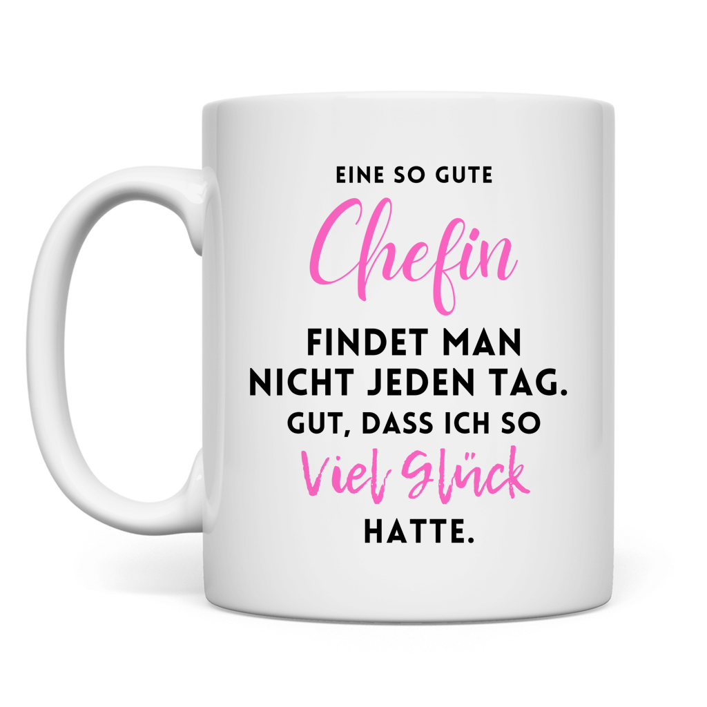 Tasse "Eine so gute Chefin"